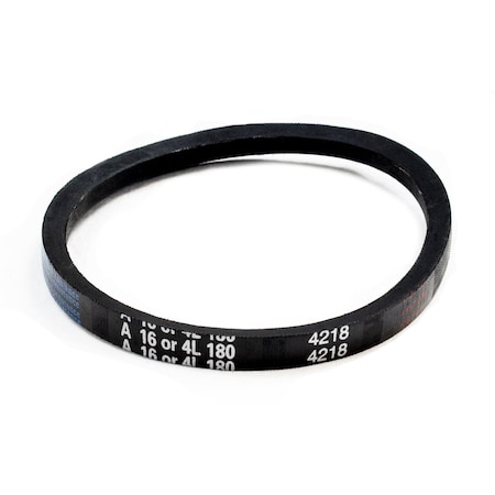 D&D A16/4L180 Classical V-Belt, 18 in Outside Length, 1/2 in Top Width, 1 Ribs A16/4L180